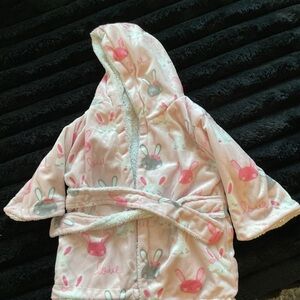 Kids Pink Bunny Pajamas